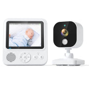 ABM900 Telecamera di sicurezza per baby monitor con visione notturna video wireless da 2,8 pollici, ABM900