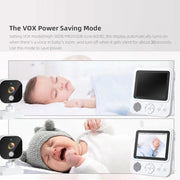 ABM900 Telecamera di sicurezza per baby monitor con visione notturna video wireless da 2,8 pollici, ABM900