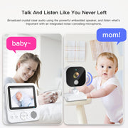 ABM900 Telecamera di sicurezza per baby monitor con visione notturna video wireless da 2,8 pollici, ABM900