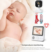 ABM900 Telecamera di sicurezza per baby monitor con visione notturna video wireless da 2,8 pollici, ABM900