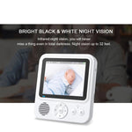 Telecamera baby monitor wireless con visione notturna 2,8 pollici