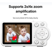 YE10-C3 Telecamera di sicurezza per baby monitor con visione notturna wireless da 2,8 pollici 2.4G, YE10-C3