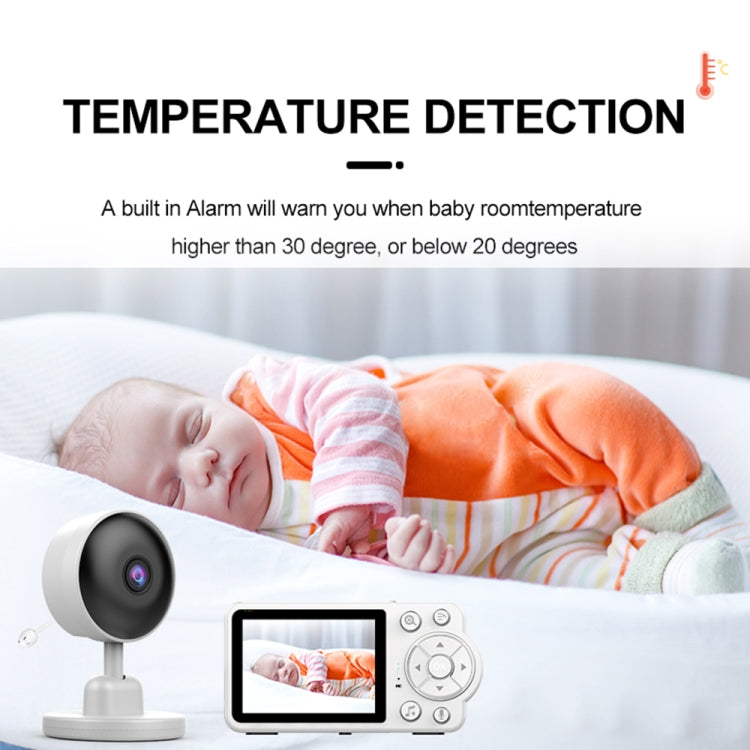 Telecamera baby monitor wireless 2,8" con visione notturna