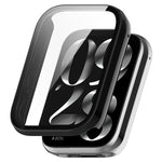 Custodia protettiva per orologio integrata in PC + pellicola in vetro temperato, For Xiaomi Mi Band 8 Pro