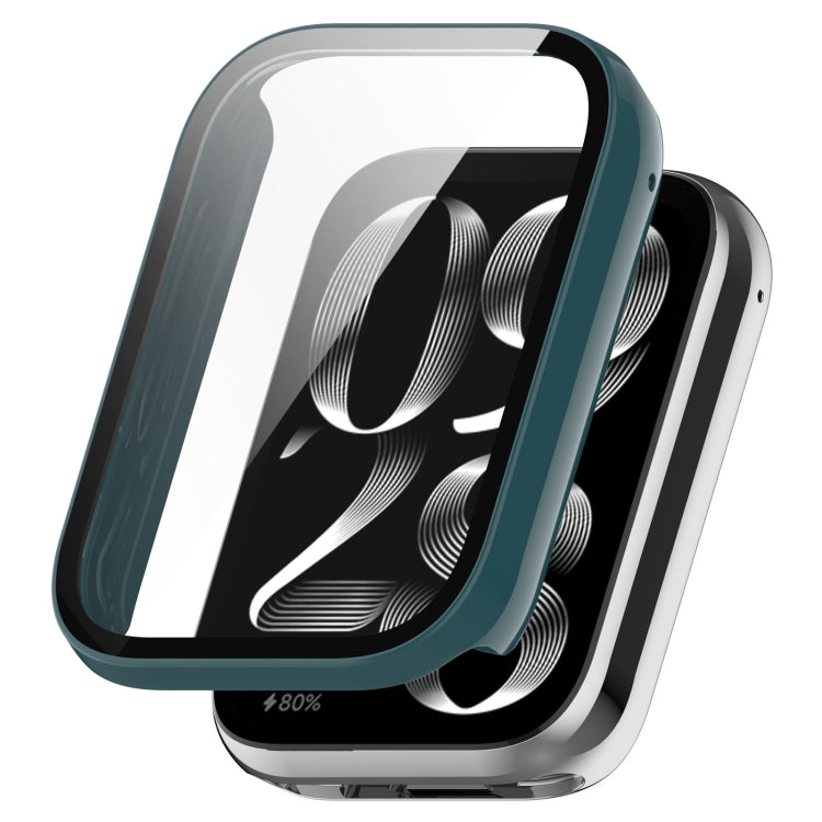 Custodia protettiva per orologio integrata in PC + pellicola in vetro temperato, For Xiaomi Mi Band 8 Pro