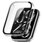 Custodia protettiva per orologio integrata in PC + pellicola in vetro temperato, For Xiaomi Mi Band 8 Pro