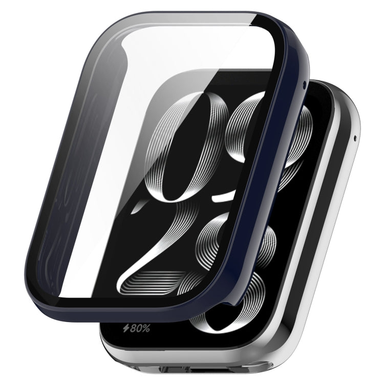 Custodia protettiva per orologio integrata in PC + pellicola in vetro temperato, For Xiaomi Mi Band 8 Pro
