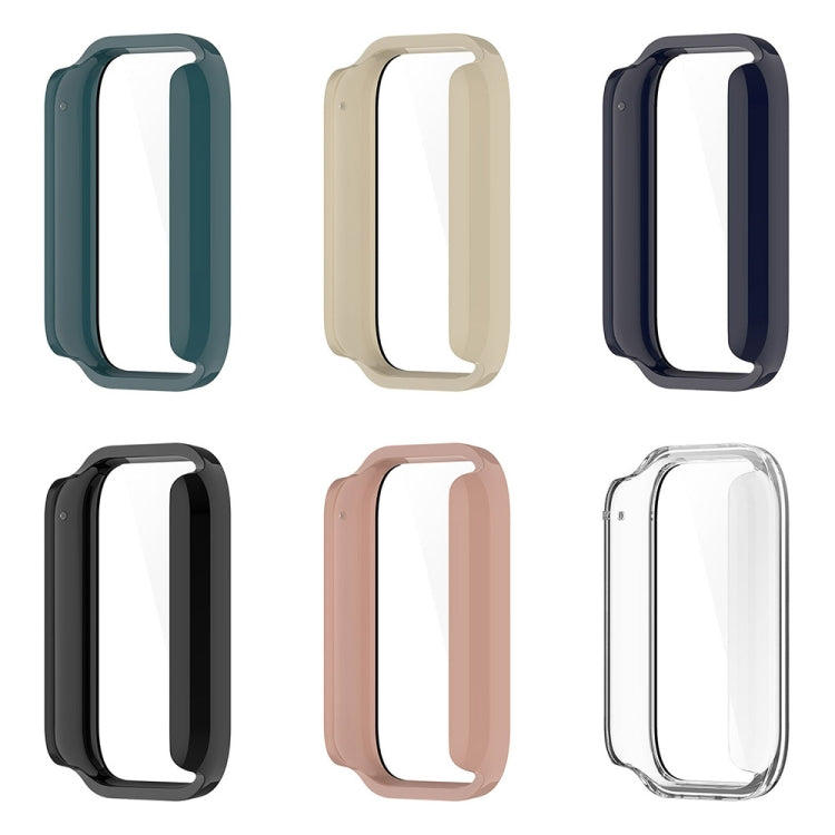 Custodia protettiva per orologio integrata in PC + pellicola in vetro temperato, For Xiaomi Mi Band 8 Pro