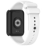 Cinturino per orologio in silicone con fibbia nera tinta unita, For Xiaomi Band 10 Pro / Redmi Watch 6 / 5