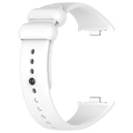 Cinturino per orologio in silicone con fibbia nera tinta unita, For Xiaomi Band 10 Pro / Redmi Watch 6 / 5