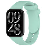 Cinturino per orologio in silicone con fibbia nera tinta unita, For Xiaomi Band 10 Pro / Redmi Watch 6 / 5