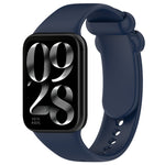 Cinturino per orologio in silicone con fibbia nera tinta unita, For Xiaomi Band 10 Pro / Redmi Watch 6 / 5