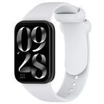 Cinturino per orologio in silicone con fibbia nera tinta unita, For Xiaomi Band 10 Pro / Redmi Watch 6 / 5
