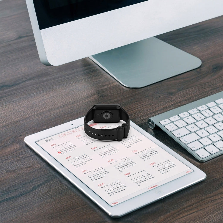 Cinturino per orologio in silicone con fibbia nera tinta unita, For Xiaomi Band 10 Pro / Redmi Watch 6 / 5