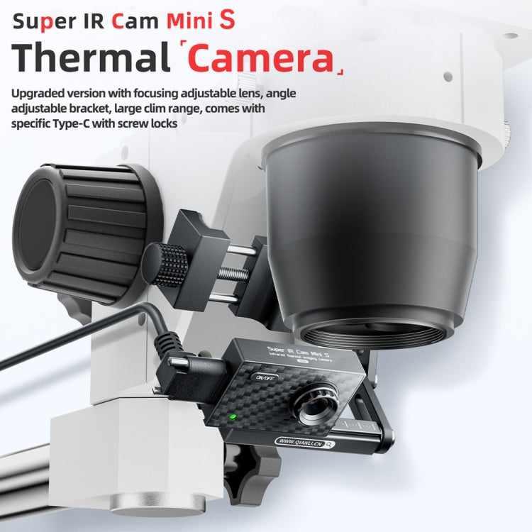 Rilevata termocamera a infrarossi per microscopio Mega-Idea Super IR Cam Mini S per scheda madre