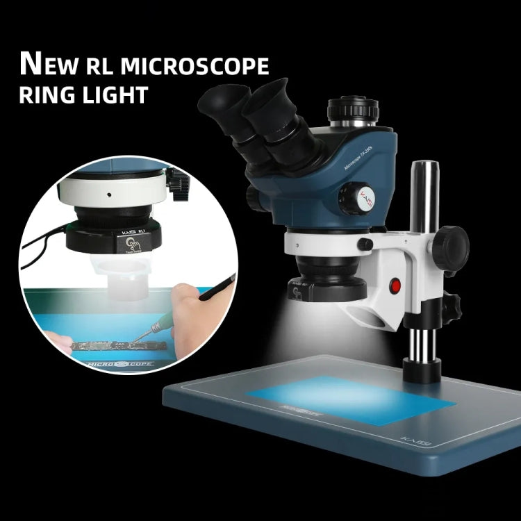 Kaisi RL1 28 lamp beads USB interface adjustable brightness microscope LED ring light