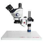 Microscopio stereo con zoom Kaisi TX-350E Ver1.2 7X-50X con base grande, Kaisi TX-350E