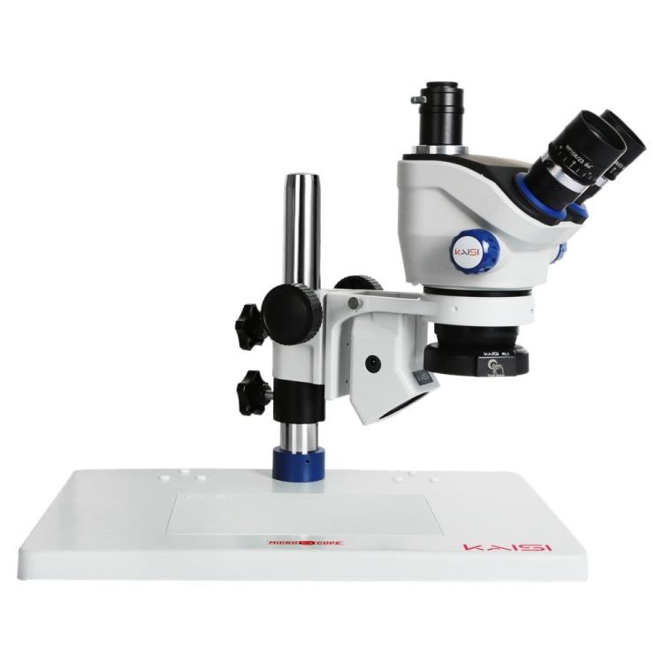 Kaisi TX-350E Ver1.2 7X-50X Zoom Stereo Microscope with Large Base, Kaisi TX-350E