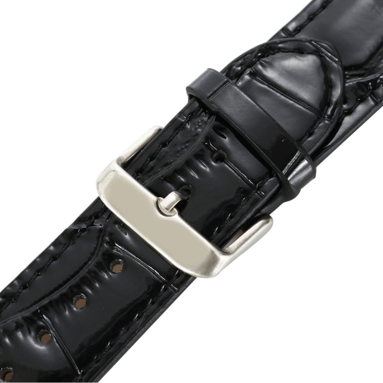 Cinturino in pelle effetto coccodrillo per Apple Watch