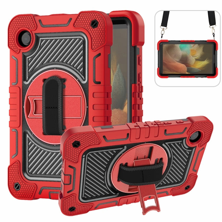 Custodia per tablet in silicone a contrasto per PC con rotazione di 360 gradi, For Samsung Galaxy Tab A11+, For Samsung Galaxy Tab A11, For Samsung Galaxy Tab A9+, For Samsung Galaxy Tab A9