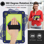 Custodia per tablet in silicone a contrasto per PC con rotazione di 360 gradi, For Samsung Galaxy Tab A11+, For Samsung Galaxy Tab A11, For Samsung Galaxy Tab A9+, For Samsung Galaxy Tab A9