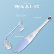 Endoscopio orale visibile AN109 8LED 3.0MP 2 in 1, 2 in 1 (Purple)