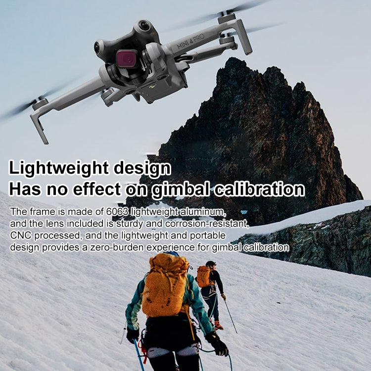 Per il filtro dell'obiettivo del drone DJI Mini 4 Pro STARTRC, ND16/64/256, Adjustable CPL, Adjustable UV, 4 in 1 ND8/16/64/256PL, CPL ND8/16/32/64/256, CPL UV ND8/16/32/64