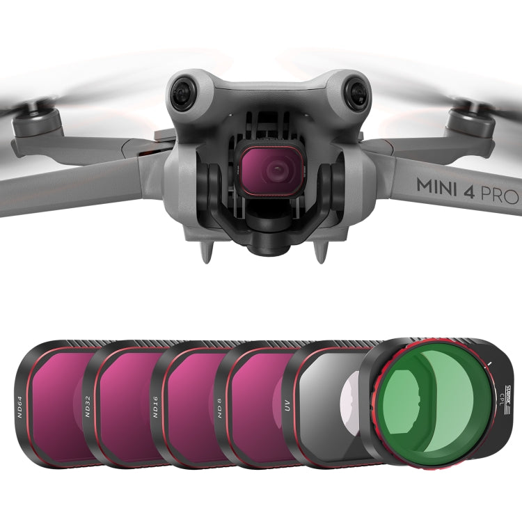 Per il filtro dell'obiettivo del drone DJI Mini 4 Pro STARTRC, ND16/64/256, Adjustable CPL, Adjustable UV, 4 in 1 ND8/16/64/256PL, CPL ND8/16/32/64/256, CPL UV ND8/16/32/64