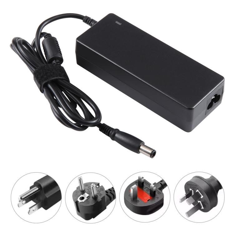 Caricabatterie con alimentatore da 19,5 V 4,62 A 90 W per laptop Dell da 7,4 x 5,0 mm, US Plug, UK Plug, EU Plug, AU Plug