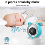 Telecamera baby monitor 5 pollici con visione notturna e app