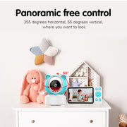 YE9-C1 Telecamera di sicurezza per baby monitor con visione notturna a doppia modalità da 5 pollici 2.4G + 915M, YE9-C1 (US Plug), YE9-C1 (EU Plug)