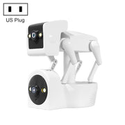 ESCAM PT212 Telecamera WiFi per cani robot con doppia lente da 4 MP Supporta archiviazione su cloud/Audio bidirezionale/Visione notturna, US Plug, UK Plug, EU Plug, AU Plug