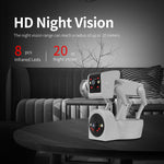 ESCAM PT212 Telecamera WiFi per animali con doppia lente 4 MP