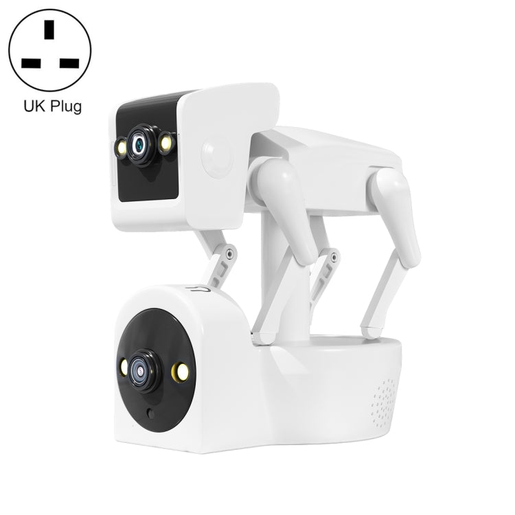 ESCAM PT212 Telecamera WiFi per animali con doppia lente 4 MP