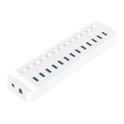 ORICO CT2U3-13AB Strisce in plastica 13 porte HUB USB 3.0 con interruttori individuali, AU Plug, EU Plug, UK Plug, US Plug