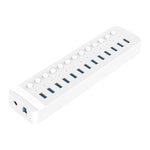 ORICO CT2U3-13AB Strisce in plastica 13 porte HUB USB 3.0 con interruttori individuali, AU Plug, EU Plug, UK Plug, US Plug