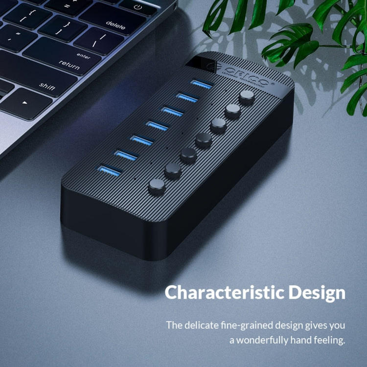 ORICO CT2U3-13AB Strisce in plastica 13 porte HUB USB 3.0 con interruttori individuali, AU Plug, EU Plug, UK Plug, US Plug