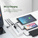 ORICO CT2U3-13AB Strisce in plastica 13 porte HUB USB 3.0 con interruttori individuali, AU Plug, EU Plug, UK Plug, US Plug