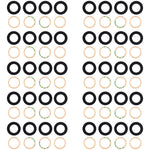 10pcs Rear Camera Lens, For Samsung Galaxy M54 SM-M546B, For Samsung Galaxy M14 SM-M146B, For Samsung Galaxy A24 4G SM-A245F, For Samsung Galaxy F04 SM-E045F, For Samsung Galaxy A14 SM-A145F, For Samsung Galaxy M04 SM-M045F