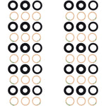 10pcs Rear Camera Lens, For Samsung Galaxy M54 SM-M546B, For Samsung Galaxy M14 SM-M146B, For Samsung Galaxy A24 4G SM-A245F, For Samsung Galaxy F04 SM-E045F, For Samsung Galaxy A14 SM-A145F, For Samsung Galaxy M04 SM-M045F