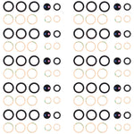 10pcs Rear Camera Lens, For Samsung Galaxy M54 SM-M546B, For Samsung Galaxy M14 SM-M146B, For Samsung Galaxy A24 4G SM-A245F, For Samsung Galaxy F04 SM-E045F, For Samsung Galaxy A14 SM-A145F, For Samsung Galaxy M04 SM-M045F