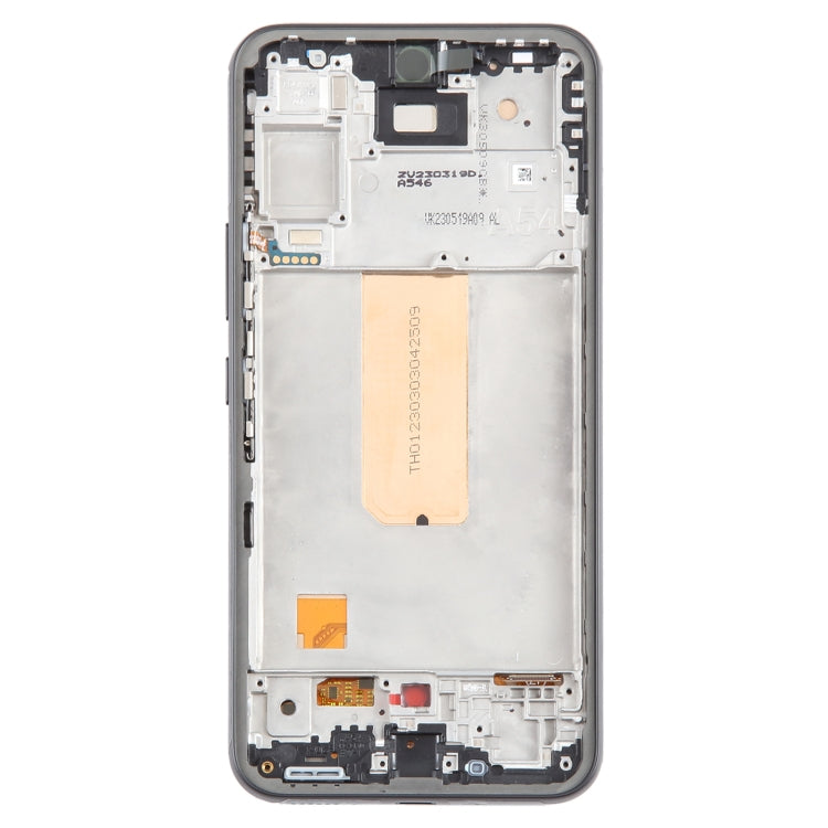 Digitalizzatore di schermi LCD Incell assemblaggio completo con cornice (non supporta l'identificazione delle impronte digitali), For Samsung Galaxy A54