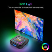 Smart TV Box HK1 RBOX K8 8K Android 13.0 con telecomando, quad-core RK3528, 2GB+16GB, 4GB+32GB, 4GB+64GB, 4GB+128GB