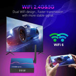 Smart TV Box Android 12 TX98 Pro 4K Ultra HD 2GB+16GB