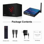 Smart TV Box Android 12 TX98 Pro 4K Ultra HD 2GB+16GB