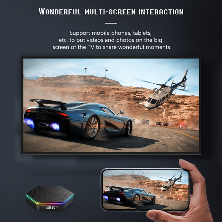 Smart TV Box Android 12.0 T95Z Plus 8K WiFi6 con telecomando, Allwinner H618 Quad-Core, 2GB+16GB, 4GB+32GB, 4GB+64GB, 4GB+128GB
