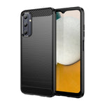 Custodia per telefono in TPU in fibra di carbonio con trama spazzolata, For Samsung Galaxy S24 Ultra 5G, For Samsung Galaxy S24+ 5G, For Samsung Galaxy S24 5G, For Samsung Galaxy A15 4G, For Samsung Galaxy A05s, For Samsung Galaxy A25 5G