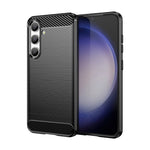 Custodia per telefono in TPU in fibra di carbonio con trama spazzolata, For Samsung Galaxy S24 Ultra 5G, For Samsung Galaxy S24+ 5G, For Samsung Galaxy S24 5G, For Samsung Galaxy A15 4G, For Samsung Galaxy A05s, For Samsung Galaxy A25 5G