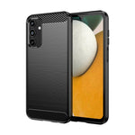 Custodia per telefono in TPU in fibra di carbonio con trama spazzolata, For Samsung Galaxy M55, For Samsung Galaxy M14 4G, For Samsung Galaxy M15, For Samsung Galaxy F15, For Samsung Galaxy M44 5G, For Samsung Galaxy A15 5G, For Samsung Galaxy A55     ...