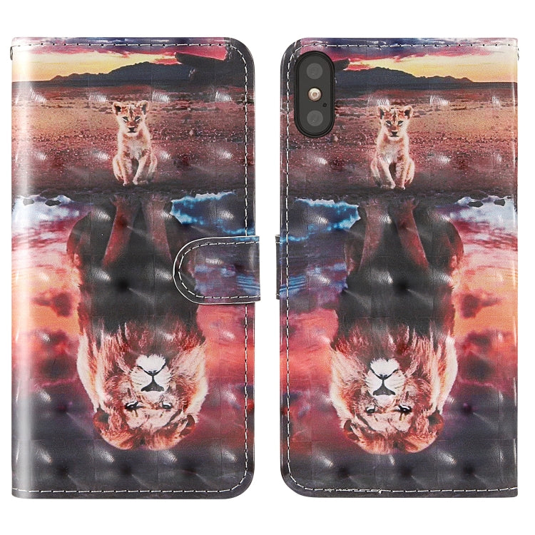 Custodia portafoglio TPU e pelle per iPhone XS Max